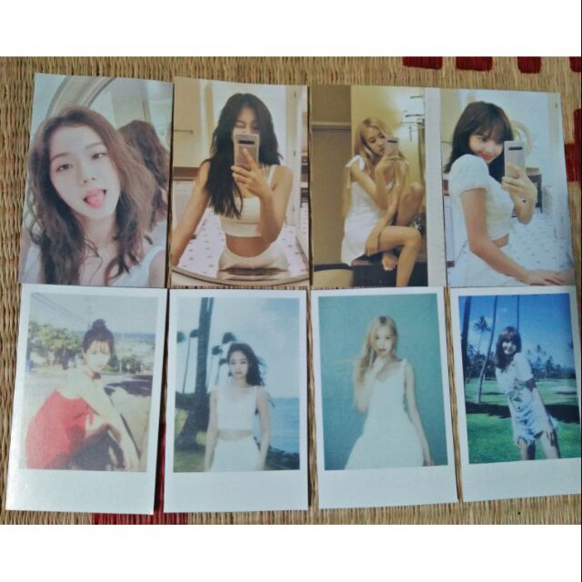 [CARD UNOFF]Bộ ảnh card BLACKPINK SUMMER DAIRY IN HAWAII