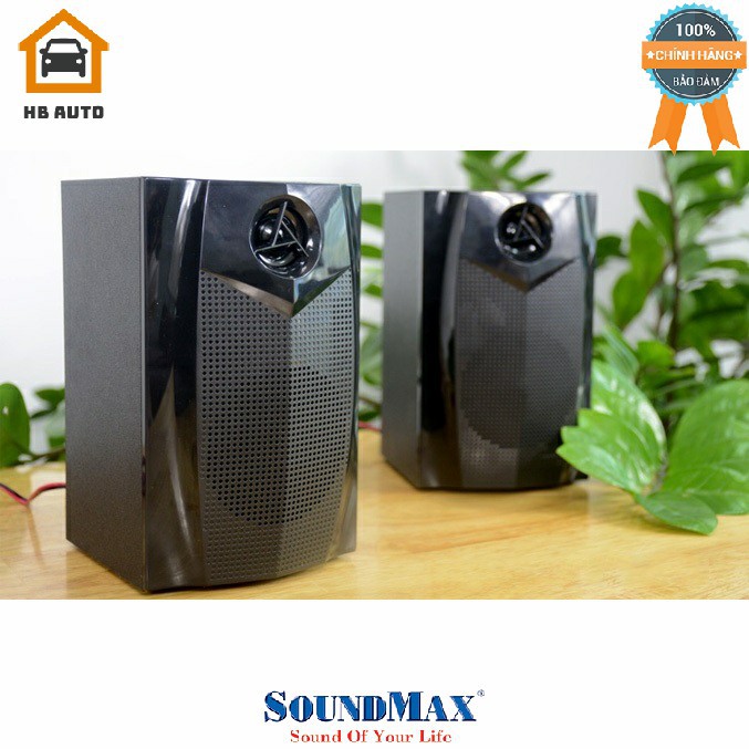 Loa Bluetooth Soundmax A970 2.1 40W RMS Màu Đen Hàng chính hãng Mẫu Mới