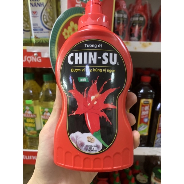 Tương Ớt Chinsu Chai Lớn 500g Cực Đã