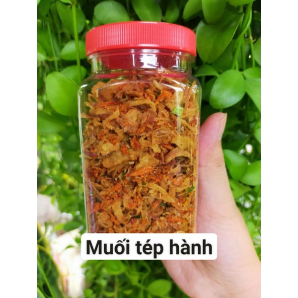 Hủ muối tép hành cay