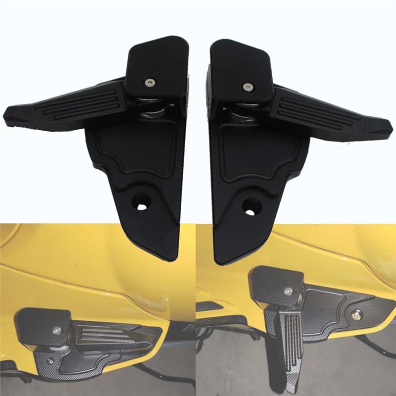 Bàn đạp chân cho người ngồi sau có thể gấp lại dành cho xe Vespa Primavera Sprint 150 2013 - 2018 2019 2020