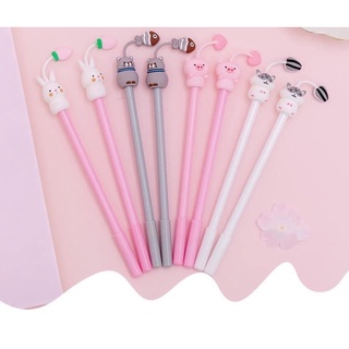 [GIÁ SỈ] Bút nước đen hình đầu thú cute