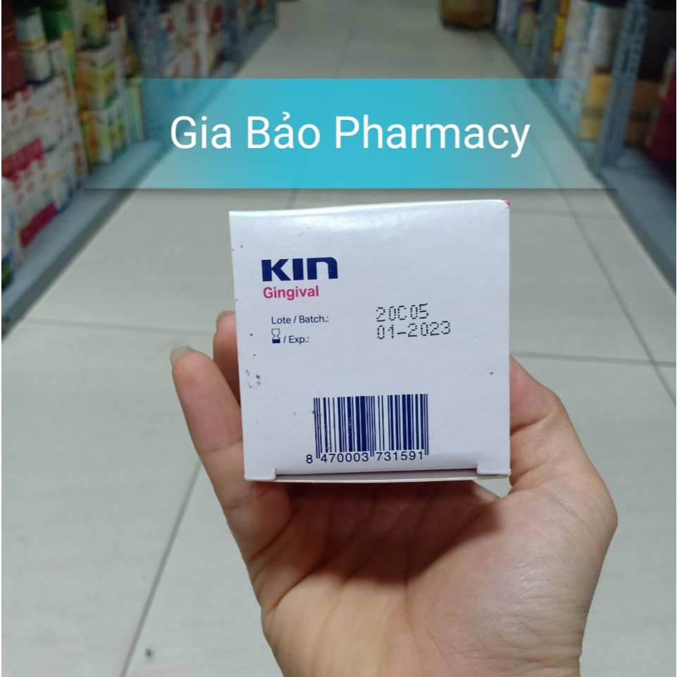 Nước súc miệng KIN 250ml giúp hơi thở thơm mát,chống mảng bám