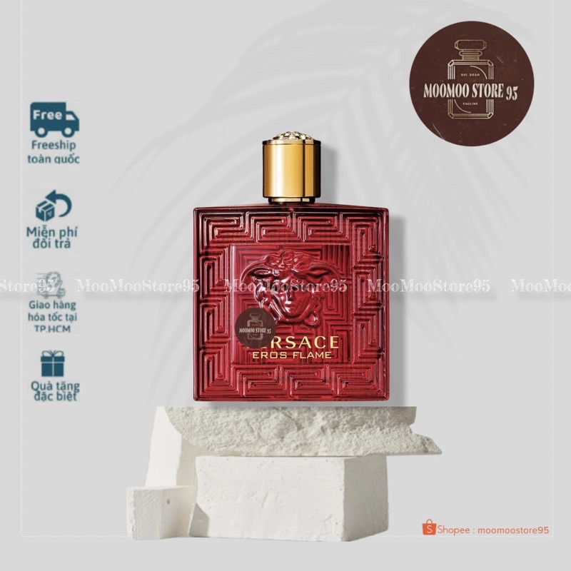 -𝐌𝐨𝐨𝐌𝐨𝐨- 10ml -Versace Eros Flame | Nước hoa nam