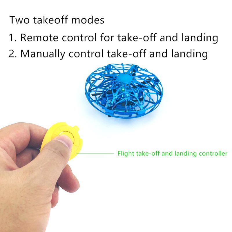 Drone Mini Quay Tay 360 Độ Tiện Dụng° Máy Bay Điều Khiển Từ Xa Có Đèn Sáng