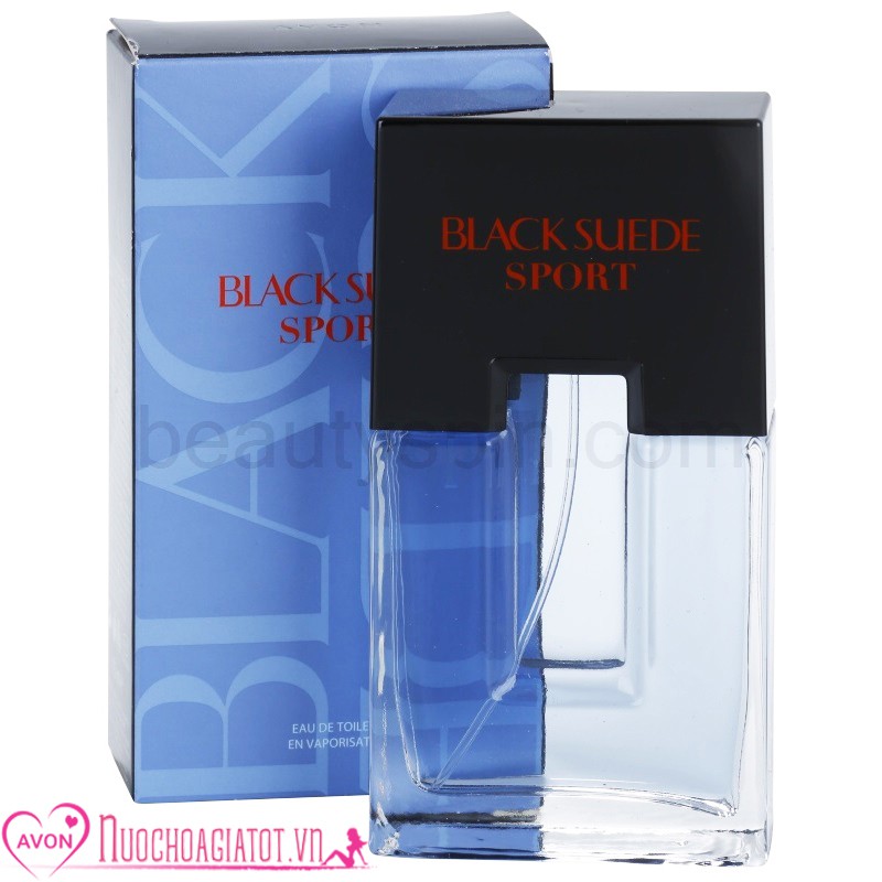 FREE SHIP CHÍNH HÃNG NƯỚC HOA NAM AVON BLACK SUEDE SPORT 100ML