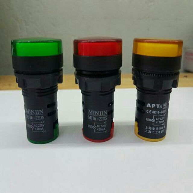 ĐÈN BÁO PHA PHI 22 (HỘP 10 CÁI)