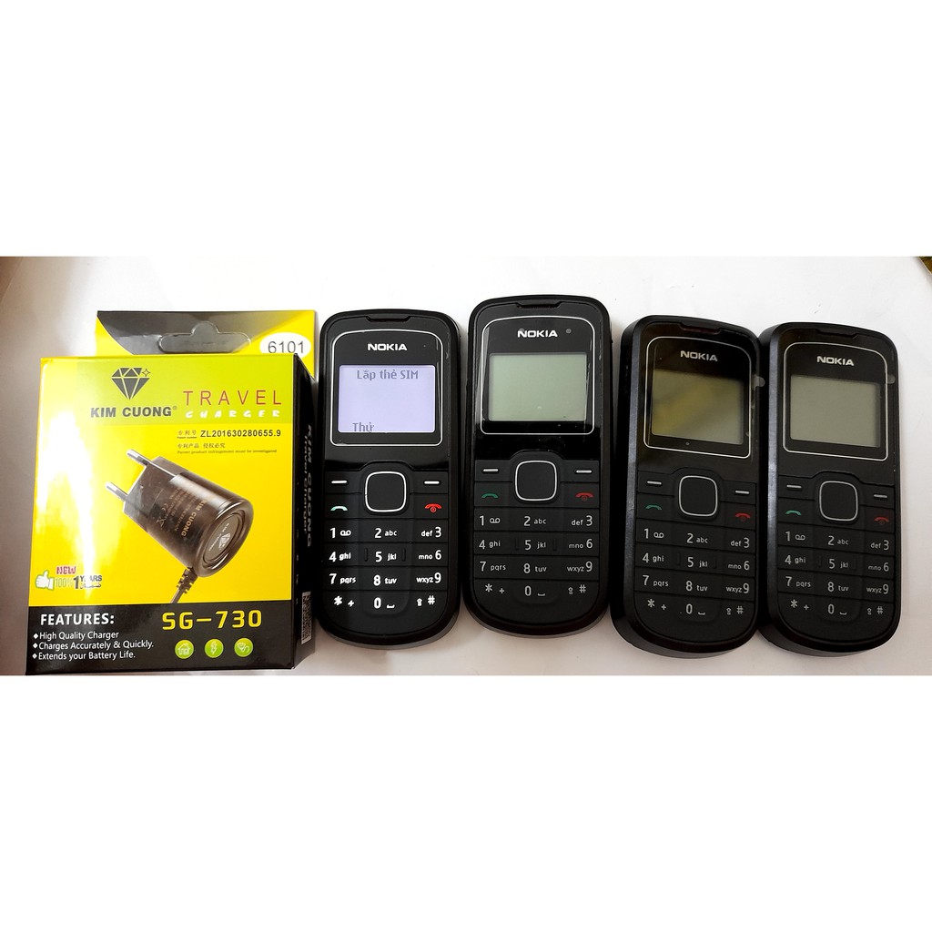 Nokia 1280 1202 chính hãng kèm sạc pin hàng chính hãng bảo hành 6 tháng