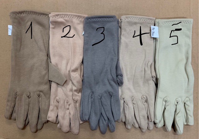 combo 2 đôi găng 3t cotton cắt 2 ngón