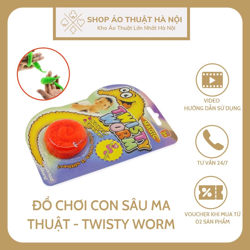 Đồ Chơi Ảo Thuật Con Sâu Twisty Worm Độc Lạ Giá Rẻ Thông Minh Sáng Tạo Vui Nhộn Cho Bé