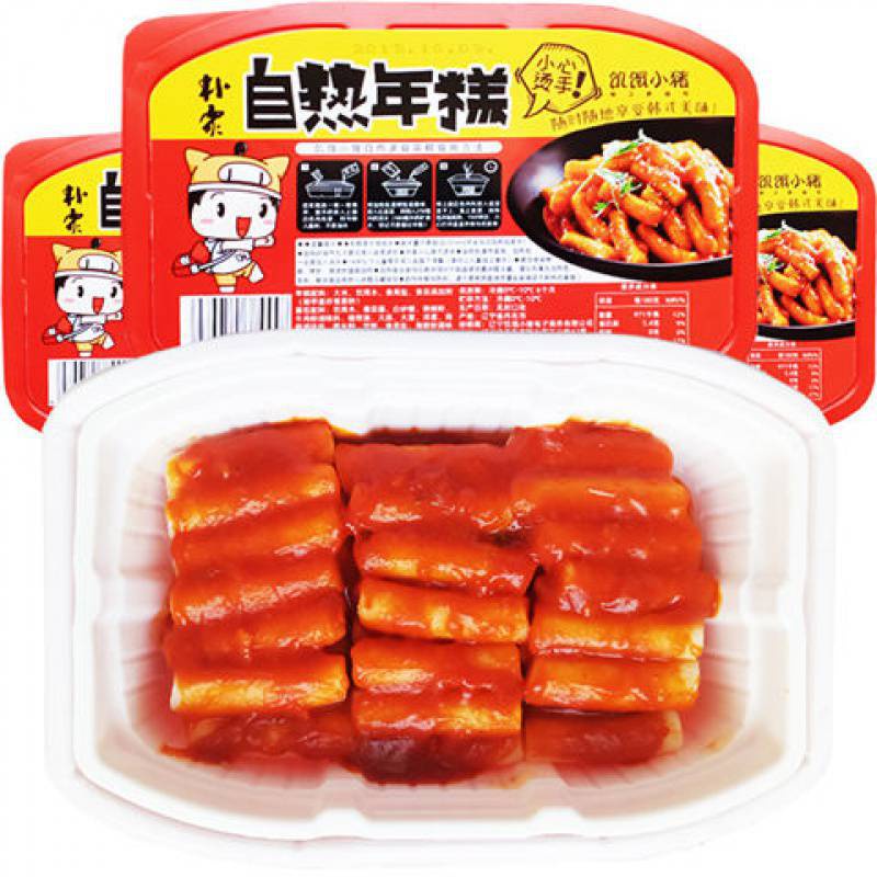 [ Ăn vặt tiện lợi ] TOKBOKKI TỰ SÔI hộp 320g món ăn vặt tiện ích