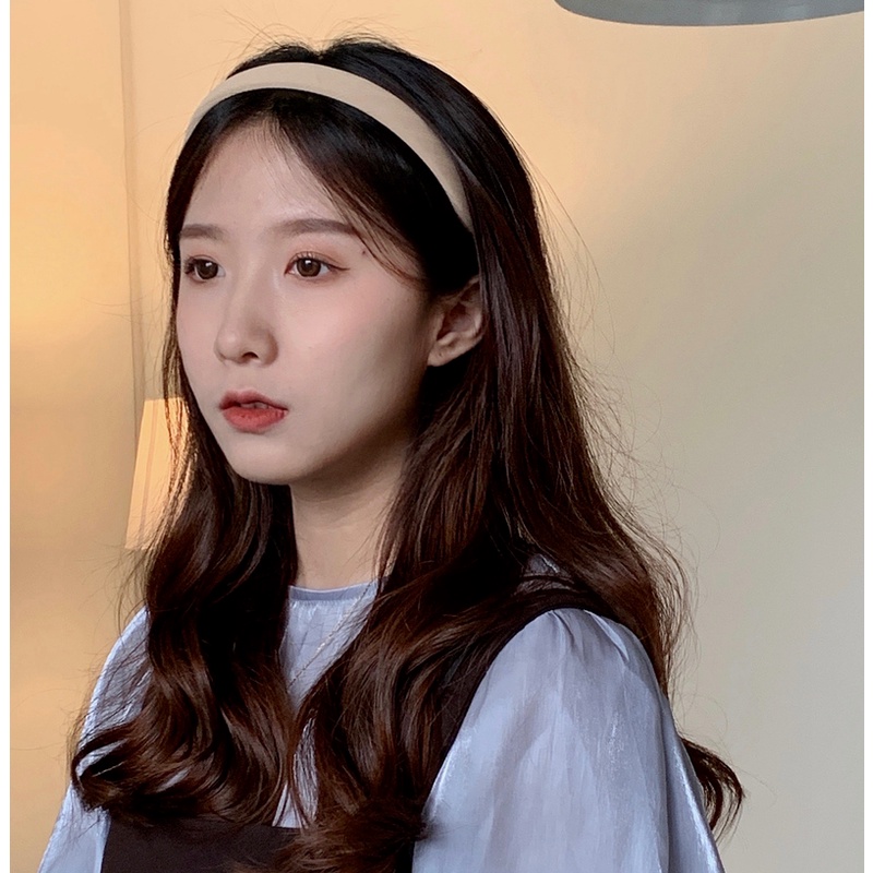 Cài tóc màu trơn thời trang Hàn Quốc mới dễ thương cho nữ