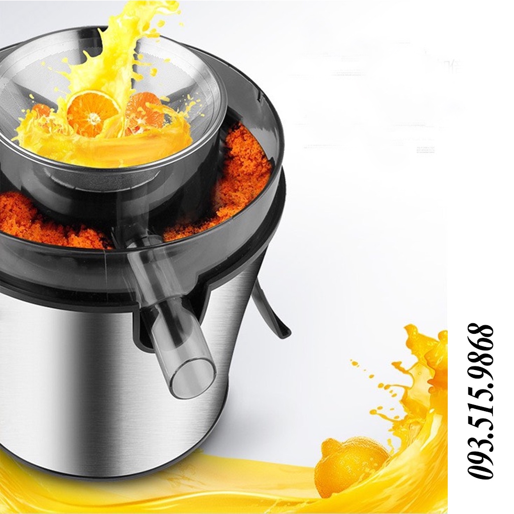 Máy ép hoa quả kinh doanh - máy ép trái cây công suất lớn ép nhanh hoa quả bảo hành 12 tháng