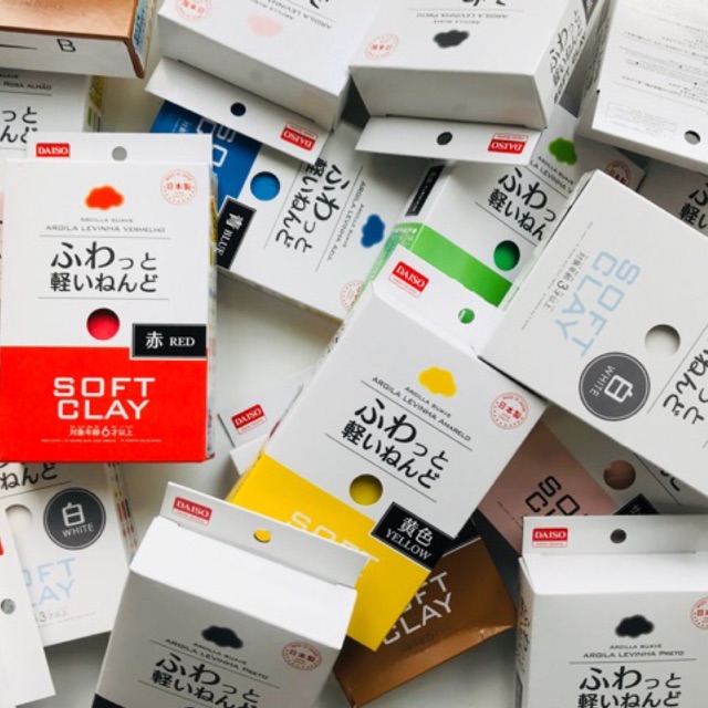 Daiso Soft Clay - Đất Sét Nhật Bản [piggyslime18]
