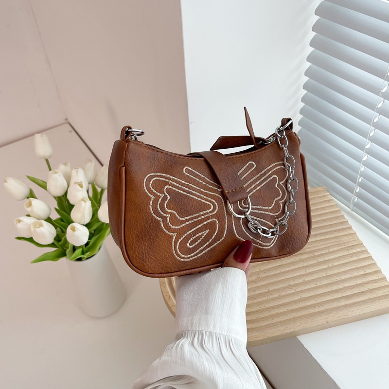 Túi Đeo Vai Màu Trơn Thời Trang Mùa Hè Cho Nữ