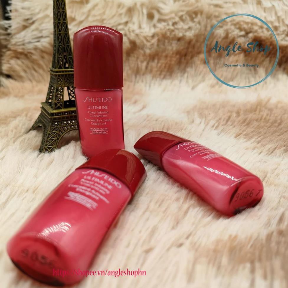 Tinh Chất Dưỡng Da Shiseido Ultimune Power Infusing Concentrate 10ml - bảo vệ làn da khỏe mạnh rạng rỡ