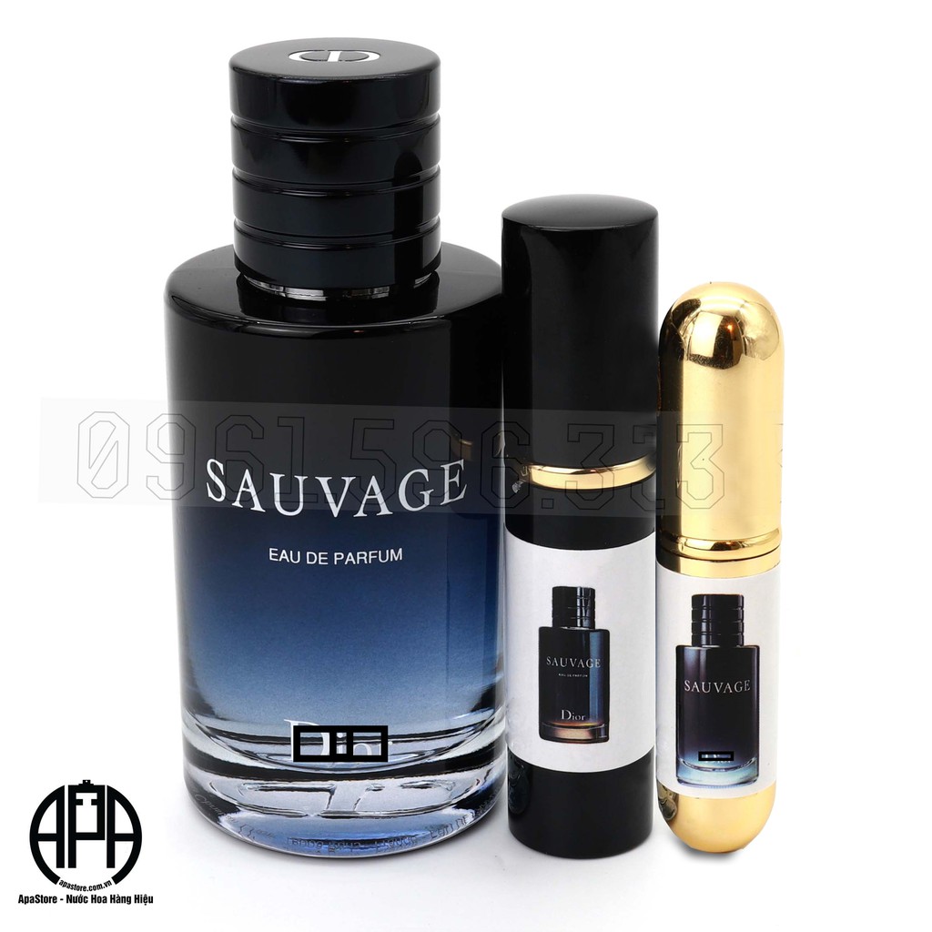 Nước Hoa Nam Sauvage 3 Phiên Bản, Hương Thơm Quyến Rũ Nam Tính