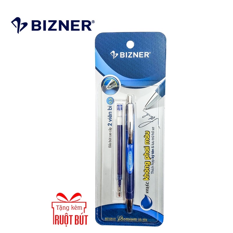 Bút Gel Bizner Ecogree BIZ-GEL01 ( bút xanh)