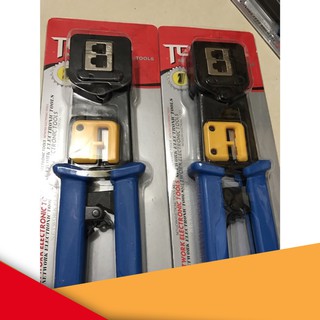 Kìm bấm dây mạng xuyên thấu - kìm bấm dây mạng lan rj 45