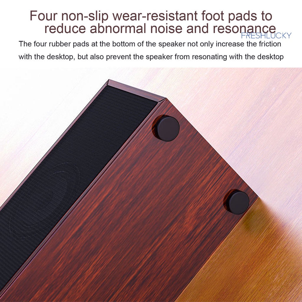 Loa Bluetooth không dây E350M âm thanh vòm stereo siêu trầm hình chữ nhật cho máy tính