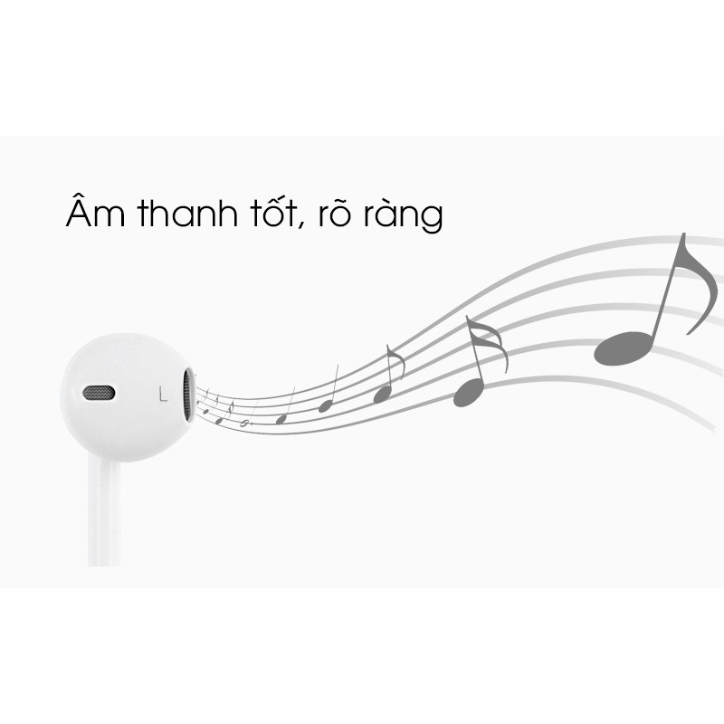 [ XẢ HÀNG SALE 50%] Tai nghe iPhone 6 EarPods with 3.5 mm Headphone  - Bảo hành 18 tháng
