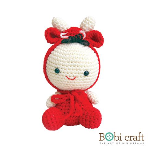 Thú bông len Bobi Craft - Hỏa long - Đồ chơi an toàn quà tặng bé