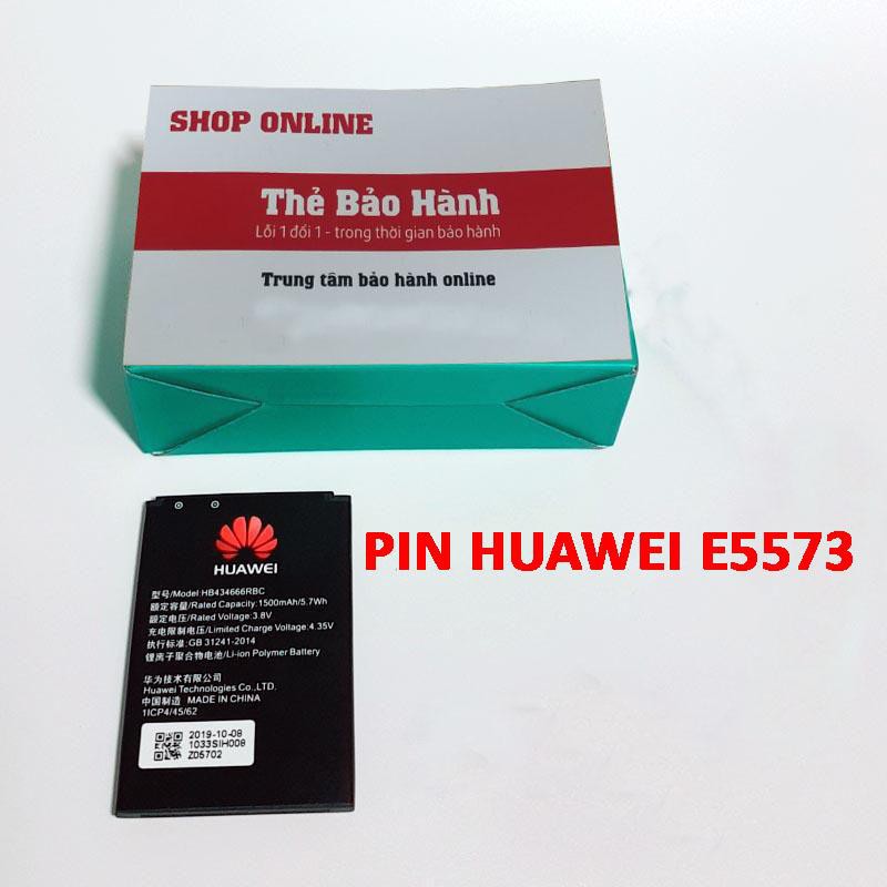 Pin Huawei E5573 - Pin Wifi Huawei E5573 1500 mAh - Pin của E5573 Hàng Bóc Máy Mới 100% siêu bền siêu khủng