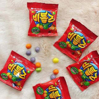 KẸO SOCOLA CHOCOBALL vị trái cây 🍇🍊🍋🍏