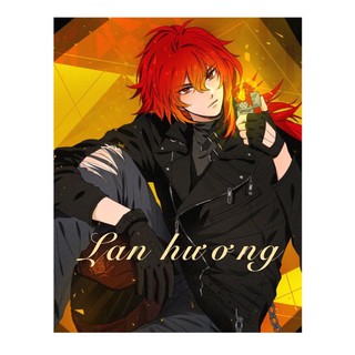 poster Diluc genshin impact