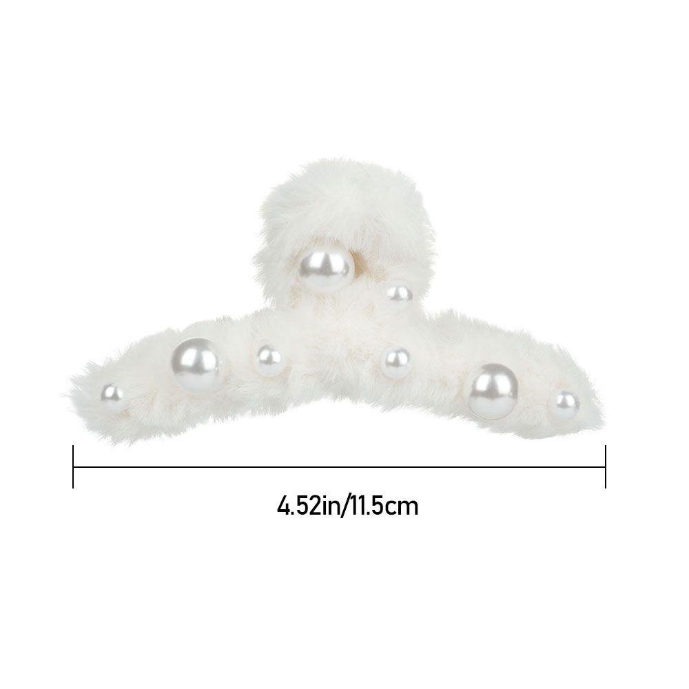 ORIENTLII Kẹp Tóc Đính Ngọc Trai Thời Trang Thu Đông