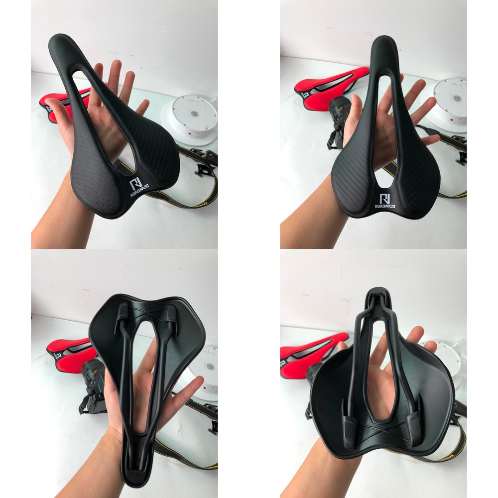 Yên xe đạp leo núi ROADNADO bằng da và nylon