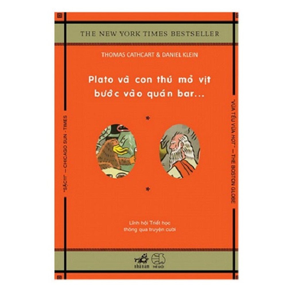 Sách - Combo Plato Và Con Thú Mỏ Vịt Bước Vào Quán Bar… + Heidegger Và Con Hà Mã Bước Qua Cổng Thiên Đường (2 cuốn)