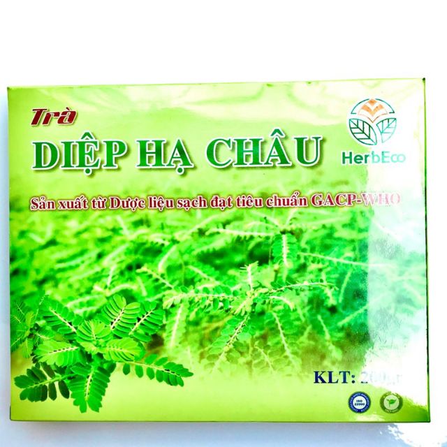 Trà Diệp Hạ Châu chính hãng HerbEco hộp 200g
