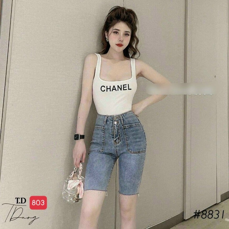 [mã CLOVSALE giảm 15k] Nhiều mẫu Quần short Jean nữ Cao Cấp Chất jean Co dãn nhẹ vải mềm-Black Fashion Shop-QN803