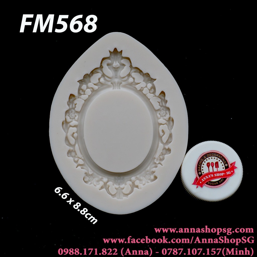 Khung viền oval FM568