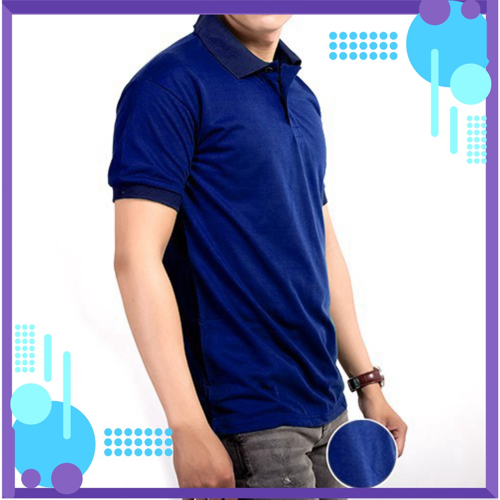 Áo Thun Trơn Có Cổ Cá Sấu 4 Chiều Giá Rẻ Nhất Shopee - Áo thun giá rẻ AT01