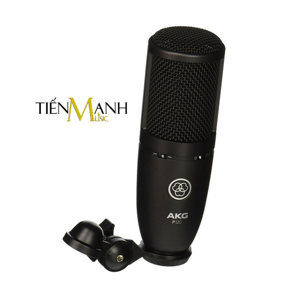 [Tặng Cable, Chính Hãng Mỹ] AKG P120 Micro Vocal Condenser Thu Âm Phòng Studio, Mic Biểu Diễn Microphone Cardioid