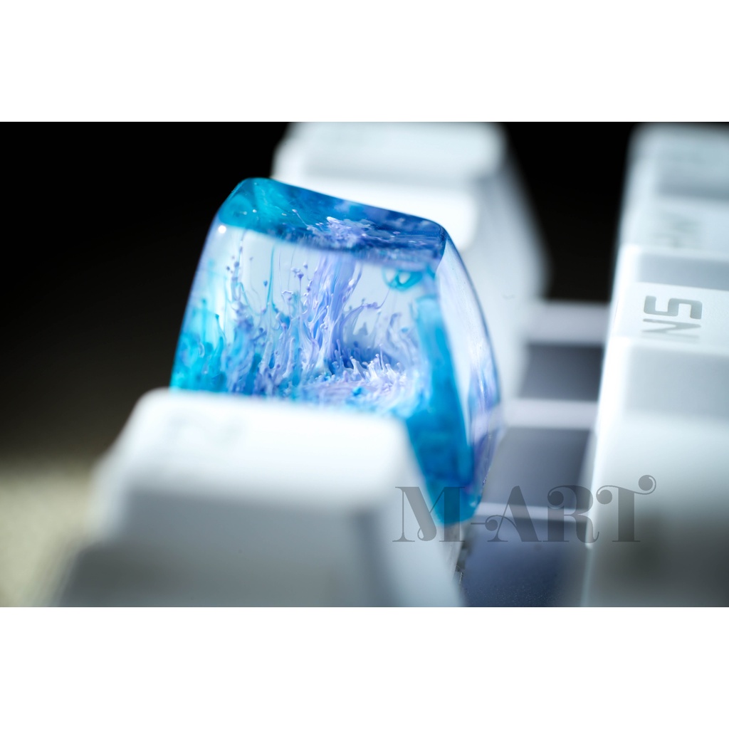 "Nút Bàn Phím Cơ" chủ đề Blue Texture - Blue Texture resin keycap