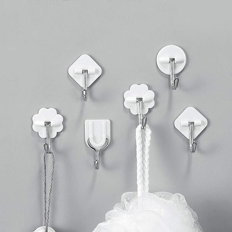 Set 10 móc treo đồ có thể xoay 180 độ gồm 4 kích cỡ tiện lợi