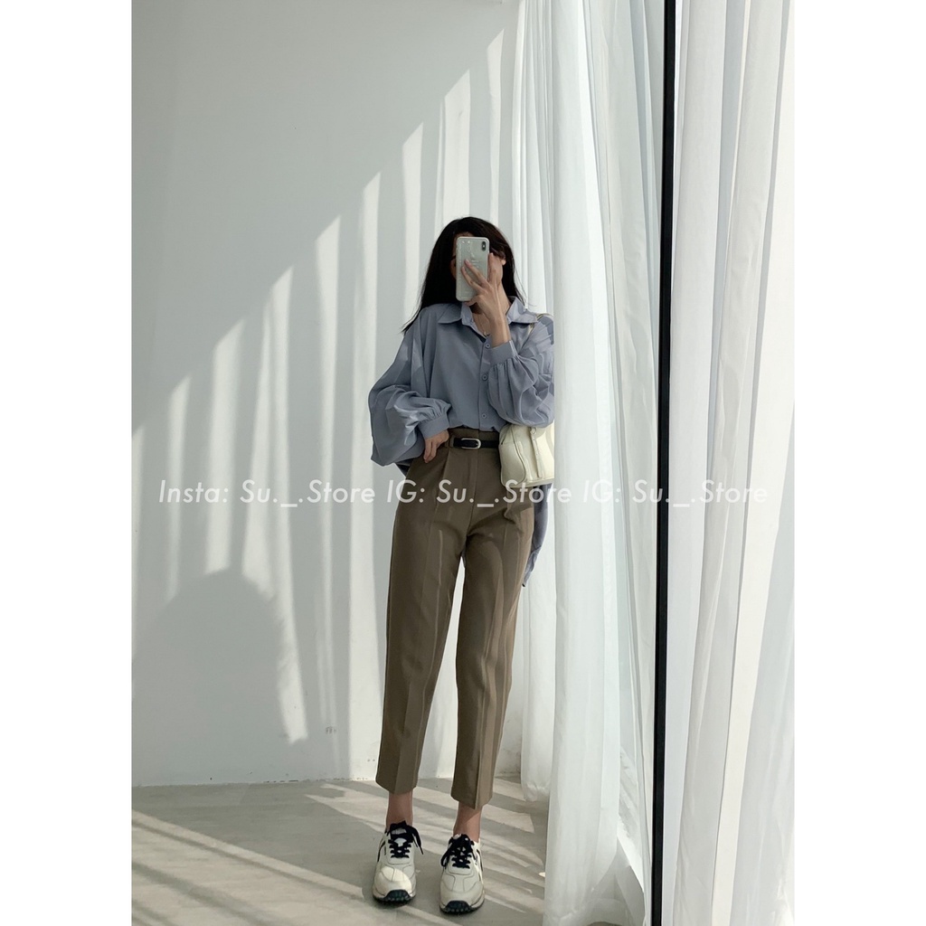 Quần baggy vải âu kèm đai Q430 SUSTORE