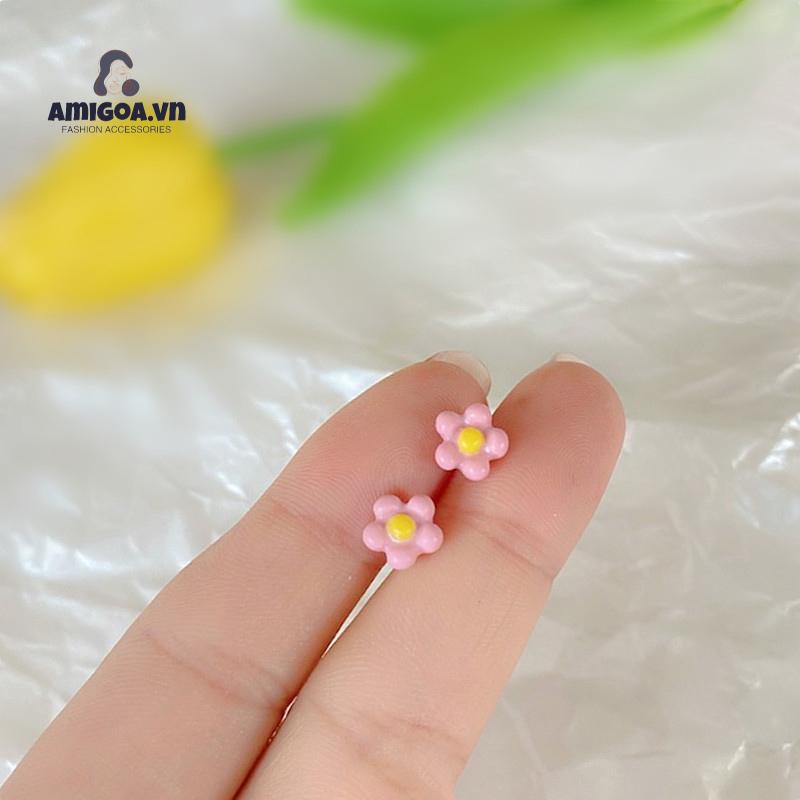 ✨✨Bông Tai Hình Hoa Nhỏ Và Đơn Giản Dễ Thương Cho Nữ