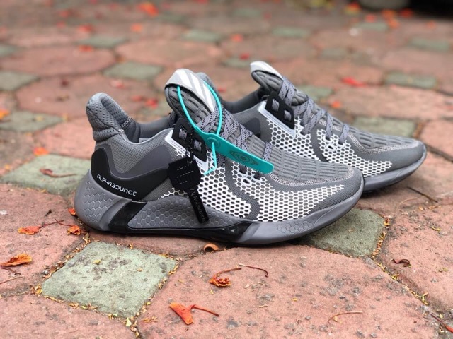 [ Full Box ] - Giày Thể Thao Nam Adidas Aphabounce Bản Mới Nhất 2020 - Phiên Bản Xám Full | BigBuy360 - bigbuy360.vn