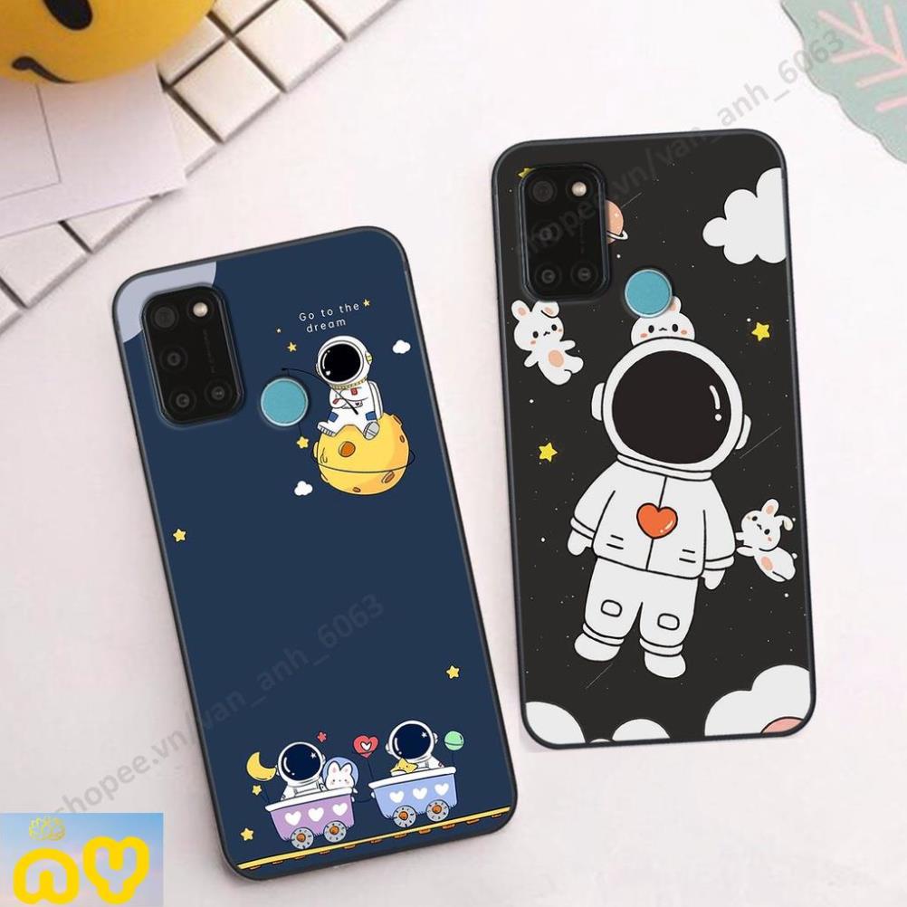 Ốp lưng Realme C17 / 7i hình bầu trời, phi hành gia đẹp, Ốp lưng lưng điện thoại realme viền dẻo cao cấp Như Ý