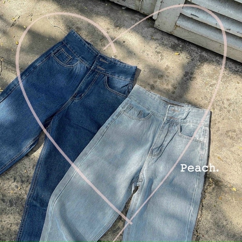 Quần jean lưng cao chuẩn form KC