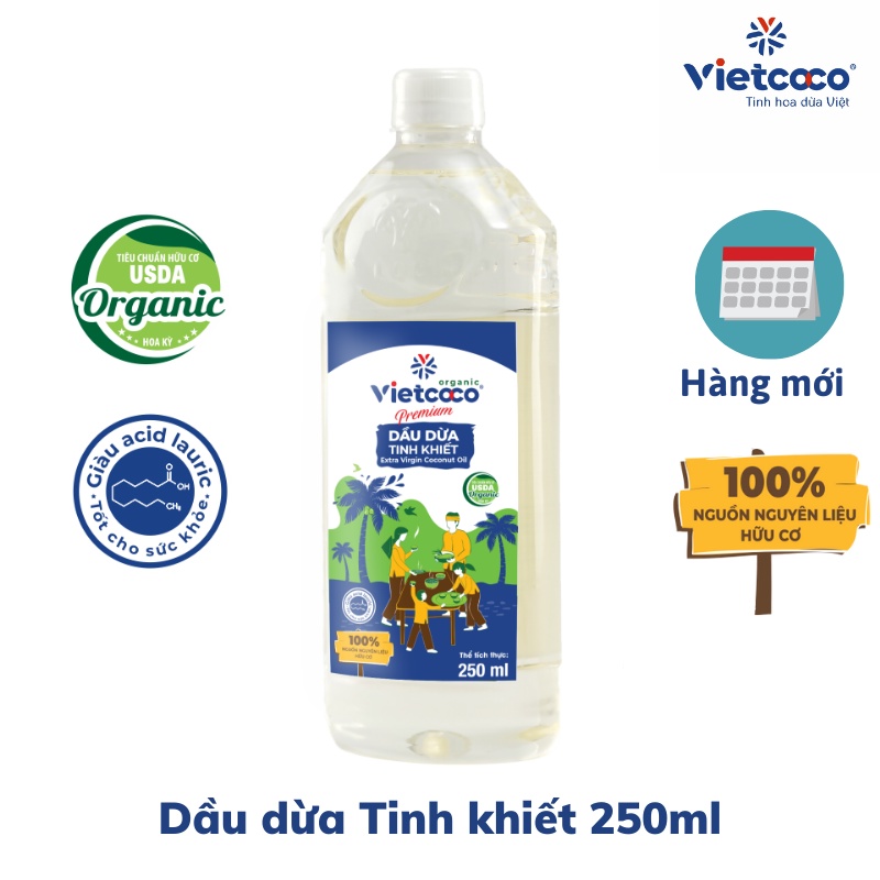 Dầu dừa tinh khiết Vietcoco