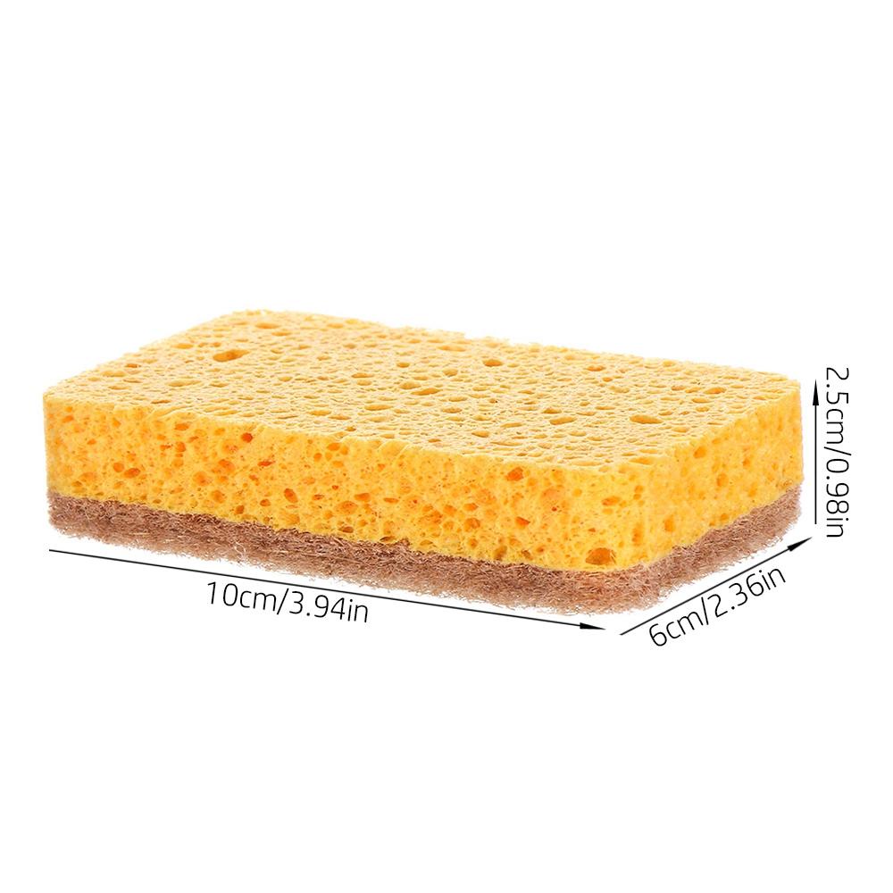 IVORY Miếng Vải Cotton Bột Gỗ Tự Nhiên Đa Chức Năng Dùng Để Lau Chùi Nhà Cửa