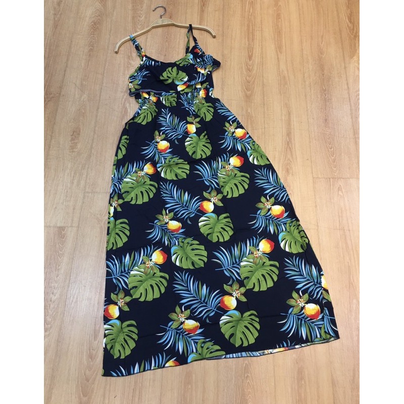 [Chuyên sỉ]Váy maxi lanh 2 dây 1 tầng ngực💯{Cam kết hàng chất lượng} | BigBuy360 - bigbuy360.vn