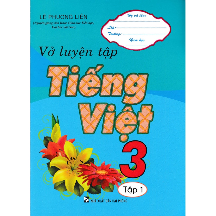 Sách - Combo Vở Luyện Tập Tiếng Việt 3 Tập 1+2 (Bộ 2 Cuốn)