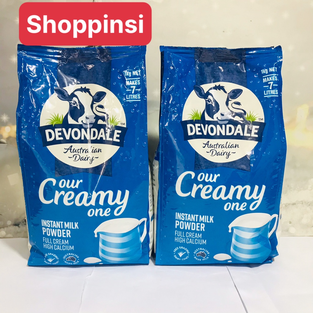 Sữa Bột Nguyên Kem DEVONDALE 1KG - Nhập Kh thumbnail