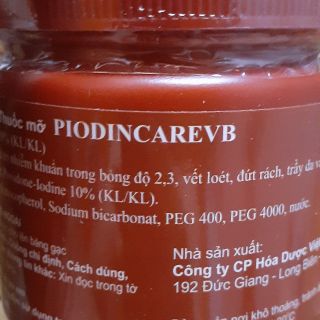 Giảm giá Thuốc mỡ piodincarevb - BeeCost